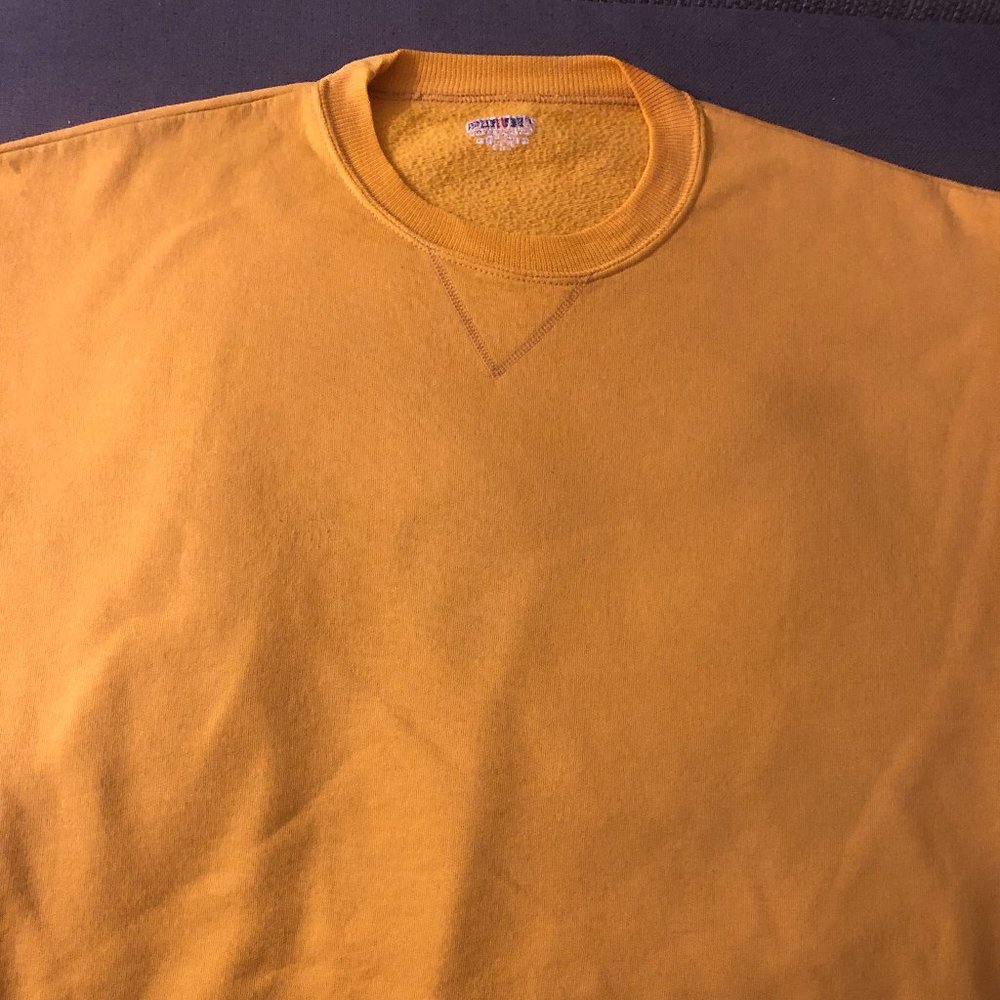 Vintage Mustard Crewneck